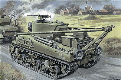 予約 米 M32B1戦車回収車