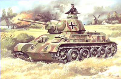 予約 独 T-34/76ドイツ軍鹵獲