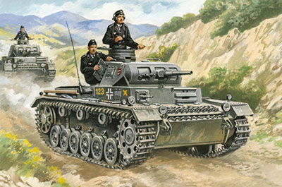 予約 独・III号戦車E型