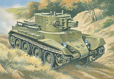 予約 露 BT-7A支援戦車