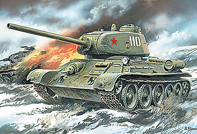 予約 露 T-34/85戦車1944年型D5-T