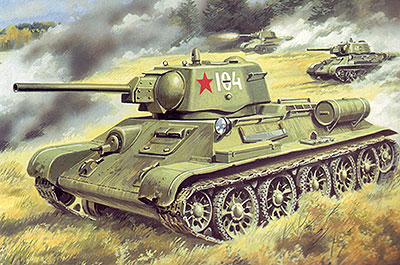 予約 露 T-34/76 一体鋳造型六角砲塔