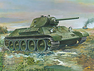 予約 露 T-34/76 1940年 F-34砲搭