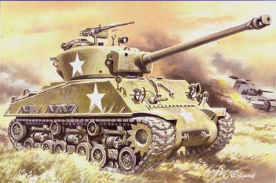 予約 米 M4A2(76)wシャーマンHVSSサスペンション