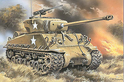 予約 米 M4A3E8シャーマン(76mm)イージーエイト