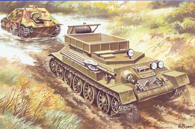 予約 露T-34戦車回収車