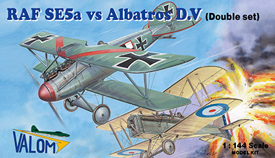 予約SE5a vs アルバトロスD.V　各2機セット