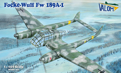 予約 独・FW189A1双発偵察機