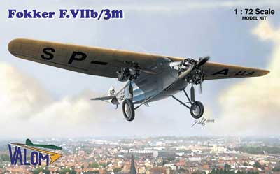 予約 フォッカー F.VIIb/3M ポーランド航空