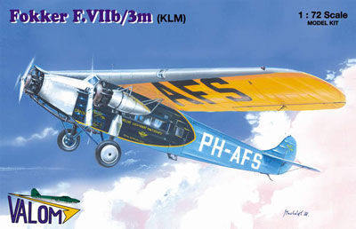 予約 フォッカー F.VIIb/3M オランダ航空