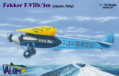 予約 フォッカー F.VIIb/3M 日本、イタリア仕様