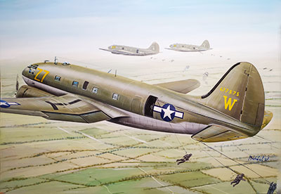 予約 カーチスC-46Dコマンドー・ヴァーシティー作戦 予約 カーチスC-46Dコマンドー・ヴァーシティー作戦