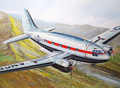 予約 カーチスC-46Dコマンドー・アメリカ空軍州兵