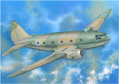 予約 カーチスC-46Aコマンドー・イスラエル