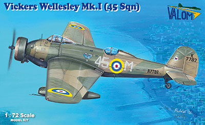 予約 ビッカース・ウェルズリーMk.I・45Sqn